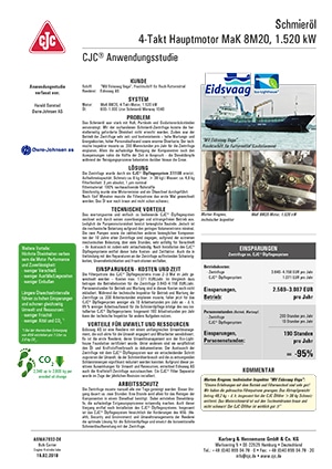 Motorschmierölpflege, 4-Takt-Dieselmotor, Frachtschiff Anwendungsstudie, Motorschmierölpflege, Marine 4-Takt-Dieselmotor