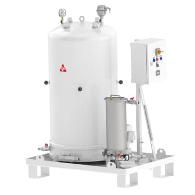 Filtersystem für Härteöfen, Durchlaufofen