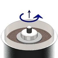 Spannmutter lösen