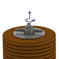 Loosen tightening nut, CJC Oil-Care System 27/-