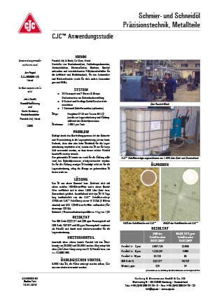 schmieroel-schneidoel-filtration_drehautomaten_asin5096 Anwendungsstudie, Schmieröl pflegen, Fest-Los-Lagerung, Zementmühle