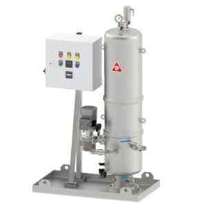 Filter separators, oil care systems