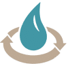 icon-fluidreinheit icon 4-in-1 solution, highest fluid cleanliness