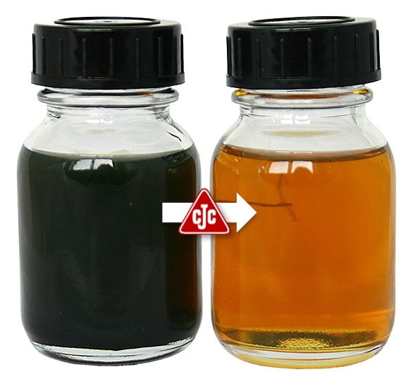 CJC® Oil Care and Fluid Care, Oil Samples Before-After