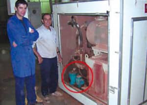 hydraulikölk filtern, hydrauliköl-filtration bei keramikpressen