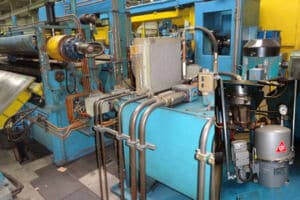cjc nebenstromfilter 27/27 installiert am hydraulikaggregat, längsteilanlage