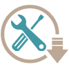 Filtration and maintenance of gear oil, less maintenance required at thruster