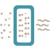 Filter efficiency icon absolut filter, fine filter inserts