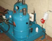gas engine oil care, biogas engine, man 2842, cjc lube oil filter