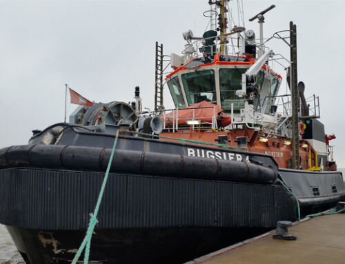 Gearbox, thruster, harbor tug