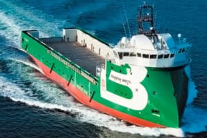 oil care in maritime applications, supply ship
