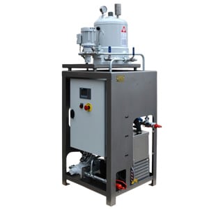 Desorber D10, oil, oil dewatering and cleaning