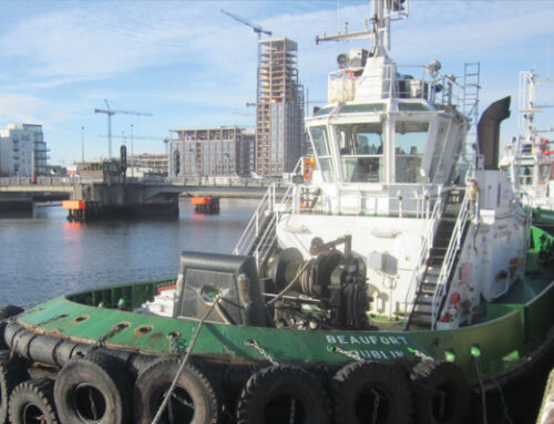 Hydraulic system, winch, harbor tug