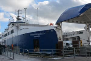 ölpflege in der schifffahrt, passagierschiff