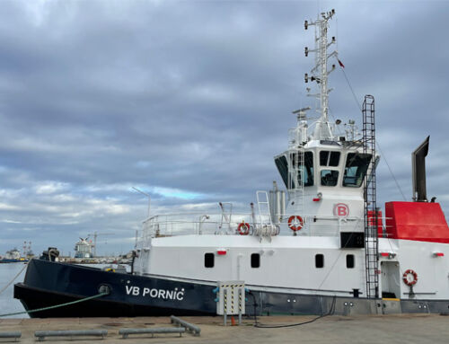 Gearbox, thruster, harbor tug