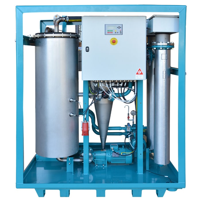 Desorber D40, desorption, Wasser aus Öl abscheiden, Wasserabscheidung