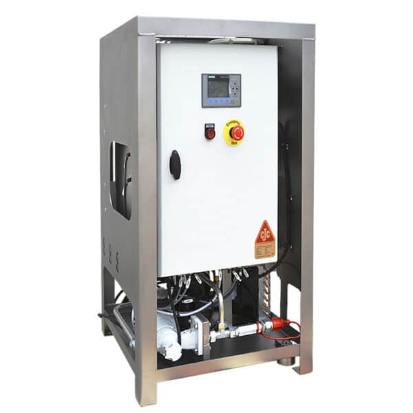 Desorber D10 for dewatering of oils