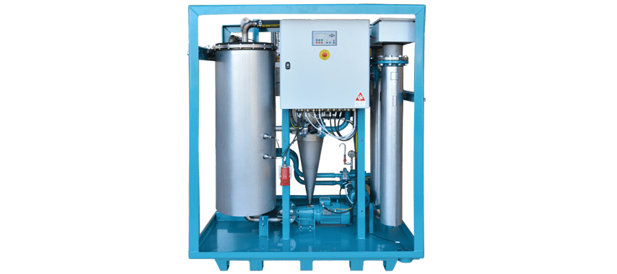 Desorber D40, desorption, Wasser aus Öl abscheiden, Wasserabscheidung