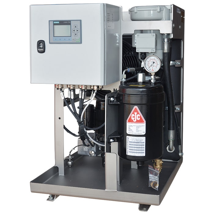 Desorber-Filter-Units D5, drying of oils, drying and fine filtration