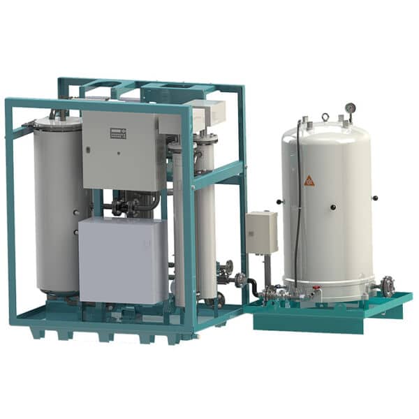 Desorber-Filter-Unit D40CU for oil treatment