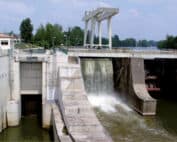 Wasserkraft-Talsperre, Frankreich