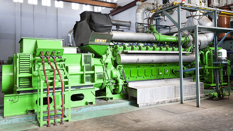 Oil care for gas engines