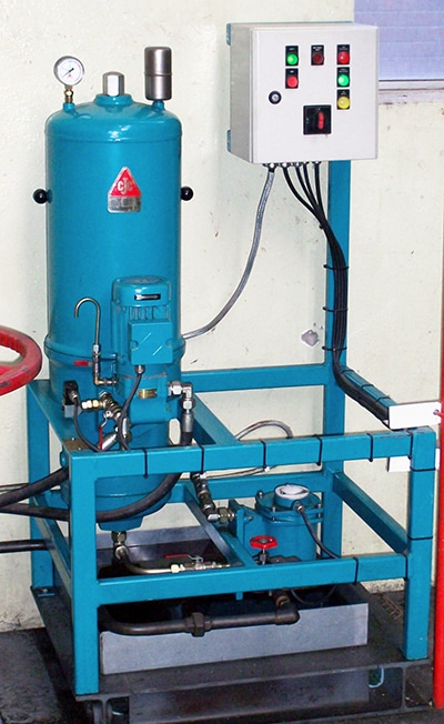 ölpflegesystem für dampfturbinen, turbinenschmieröl richtig pflegen