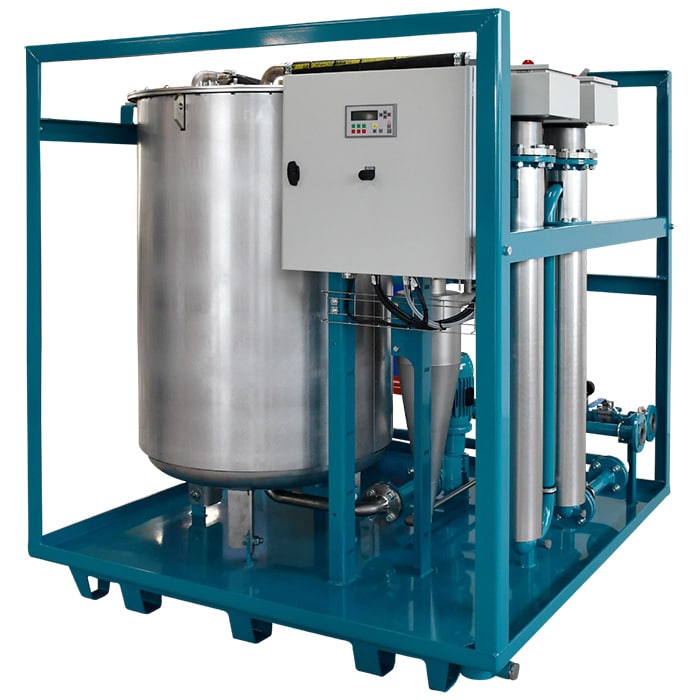 desorber d85, oil dewatering, oil-water emulsion separation, desorption