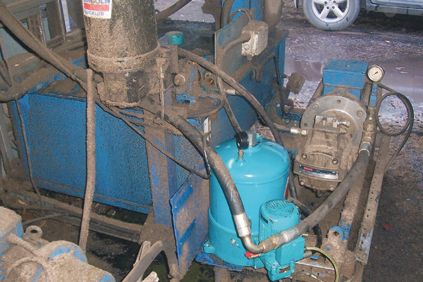 hydraulikfilter zur ölpflege, hydraulikaggregat holzhackschnitzelanlage